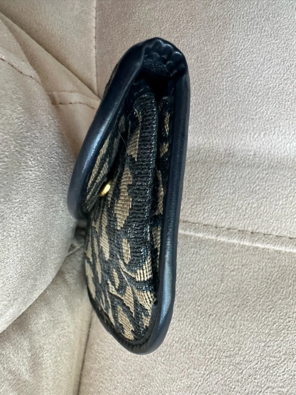 💙 Christian Dior Vintage Trotter Coin Pouch - Authentic